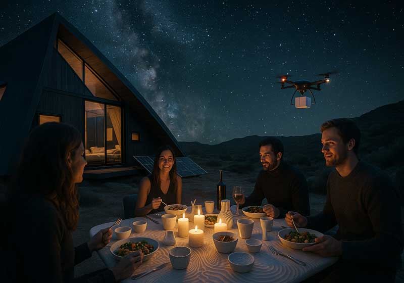 Into the Wild Future - Your Off-grid NYE Feast Under the Stars