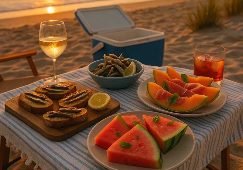 Sunset Snacks: The New Aperitivo for Golden Hour After the Beach