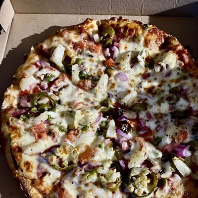 Flaming Pizza
