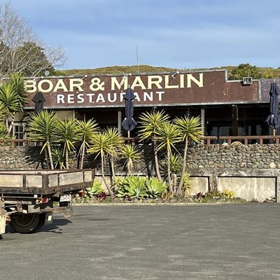 Boar and marlin restaurant