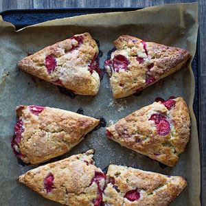 Strawberry Scones