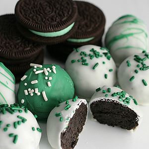 Mint Oreo Truffles