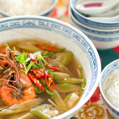 Canh Chua - Vietnamese Sour Tamarind Soup