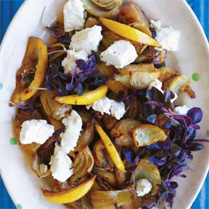 Maggie Beer's Fennel with Goats' Curd Salad
