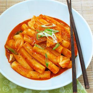 Spicy Korean Rice Cakes