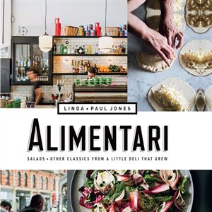 Cauliflower and Chickpea Salad with Almonds, Fried Onion and Sultanas - by Linda and Paul Jones