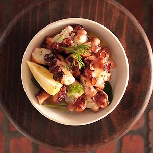 Ouzo Char-grilled Octopus - Chef Recipe by Philip N Vakos 