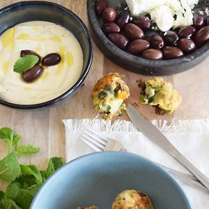 Lahano Keftedes (Vegetarian Croquettes) by The Greek Club