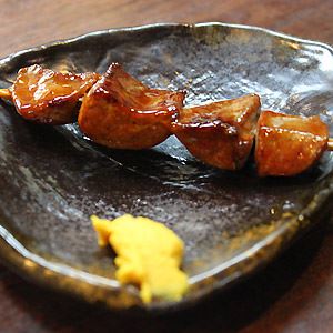 Grilled Pork Belly Skewers with Spring Onion 