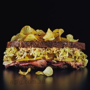 Toasted Reuben - Chef Recipe by Darren Purchese