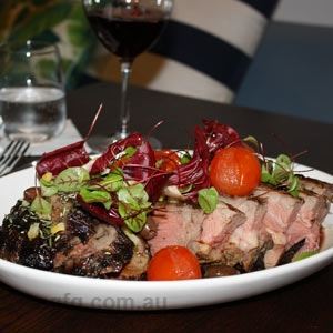 Chef’s Sicilian Lamb Leg with Red Vein Sorrel, Radicchio and Preserved Lemon 