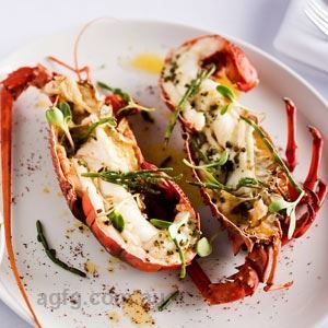 Eastern Rock Lobster with Samphire and Yuzu Butter