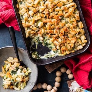 Kale and Leek Bake by Shannon Martinez & Mo Wyse