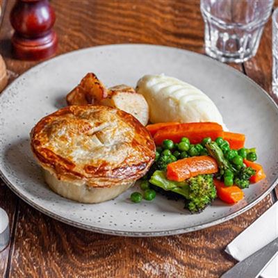 Beef and Guinness Pie by The Last Jar