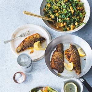 Chepa Vepudu - Pan-fried Chilli Sea Bream by Mallika Basu