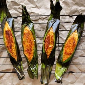 Otak-Otak (Grilled Spicy Fish Cakes) by Jackie M