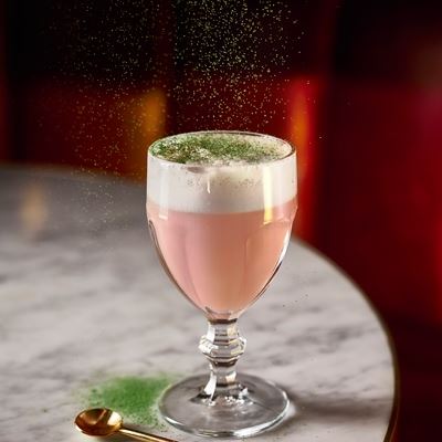 Sloe Spider Vermouth Cocktail