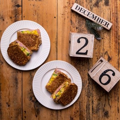 Boxing Day Leftover Toasties