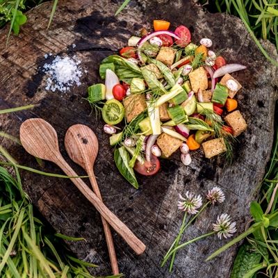 Panzanella: Tuscan Bread & Tomato Salad - Chef Recipe by Nicola Coccia