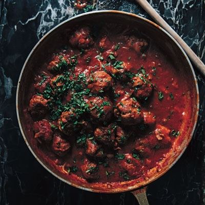 Nonna Anna's Meatballs by Emiko Davies