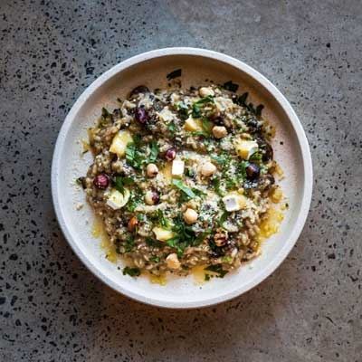 Mushroom Risotto - Chef Recipe by Micheal Nguyen