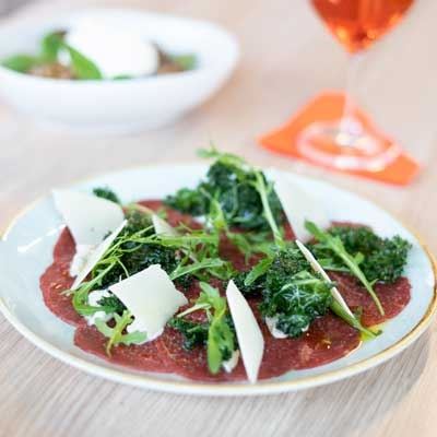 Carpaccio Rucola and Parmigiano - Chef Recipe by Fabio Stefanelli