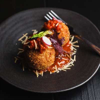 Kimchi Arancini - Chef Recipe by Seth Park