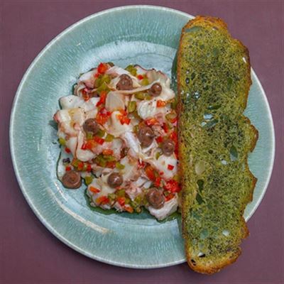 Salpicon de Pulpo - Chef Recipe by Alejandro Saravia