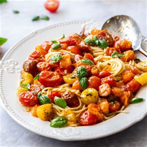 Roasted Cherry Tomato Pasta 