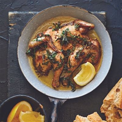 Grilled Spatchcock - Chef Recipe by Ashraf Saleh
