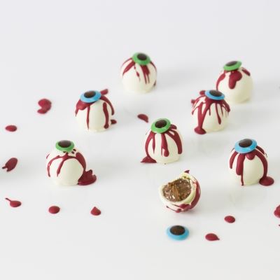 Chocolate Eyeballs by Chef Kirsten Tibballs