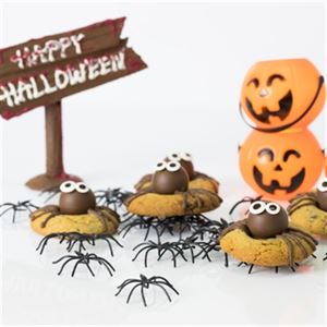 Spider Peanut Cookies by Chef Kirsten Tibballs