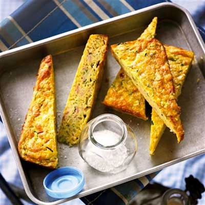 Zucchini Slice - Chef Recipe by Julie Goodwin.