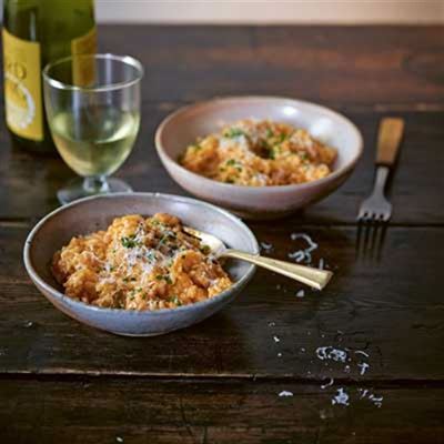 Kimchi Risotto - Recipe by Su Scott
