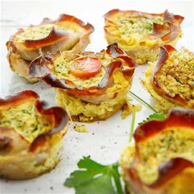 Zucchini Quiches - Recipe by Kim McCosker