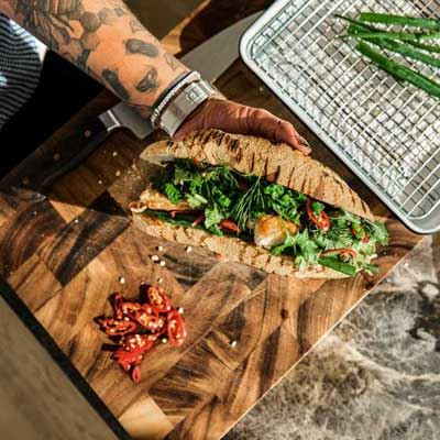 Vietnamese Pan-fried Barramundi Bahn Mi - Chef Recipe by Khanh Ong