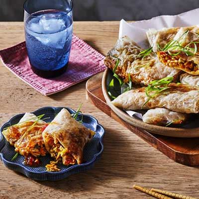 Vegan Rice Paper Dumplings