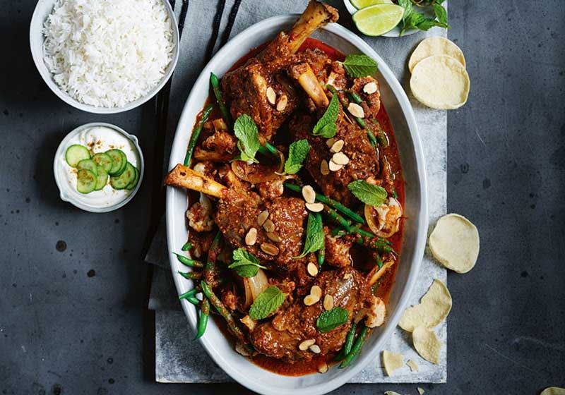 Slow-cooked Lamb Shank Korma