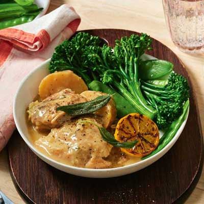 Slow-cooker Lemon Chicken