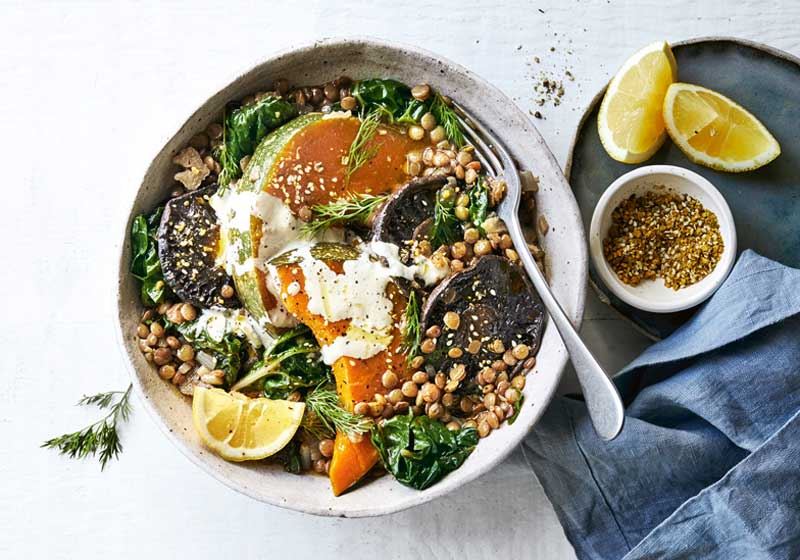 Slow-cooker Lentil and Veggie Stew