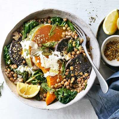 Slow-cooker Lentil and Veggie Stew