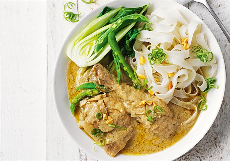 Slow-cooker Green Chicken Curry