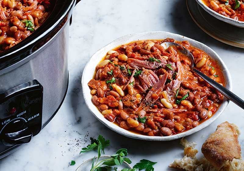 Slow-cooker Baked Beans