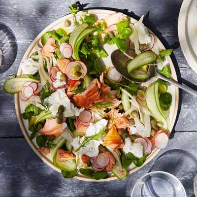 Smoked Trout and Pickled Fennel Salad - Recipe by Amelie Wasiliev