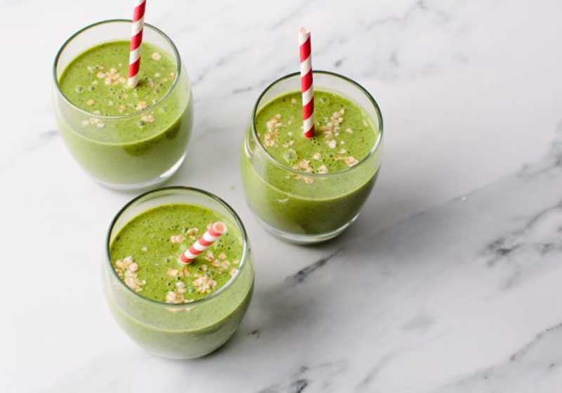 Spinach, Kale and Maple Green Smoothie - Recipe by Maple from Canada