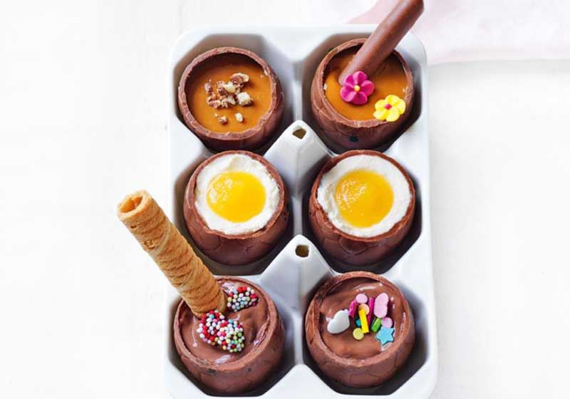 DIY Filled Easter Eggs