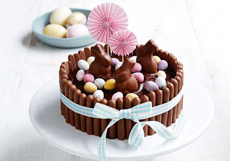 10-minute Easter Mud Cake