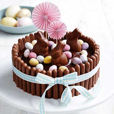10-minute Easter Mud Cake
