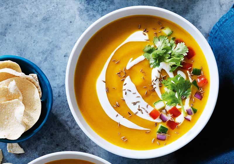 Indian Curried Pumpkin Soup
