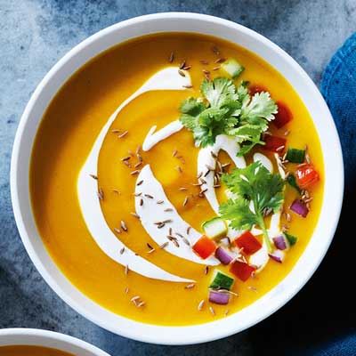 Indian Curried Pumpkin Soup